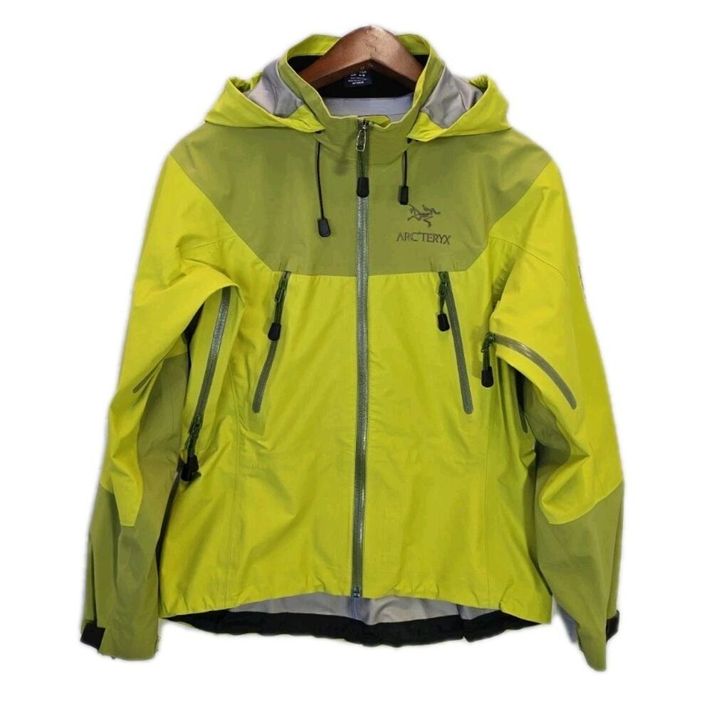 Arc'teryx Beta AR Jacket Women S Wasabi Vintage GORE-TEX XCR Made in Canada Rare